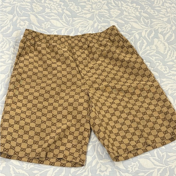 Gucci Other - Gucci Beige GG Patterned Men's Shorts